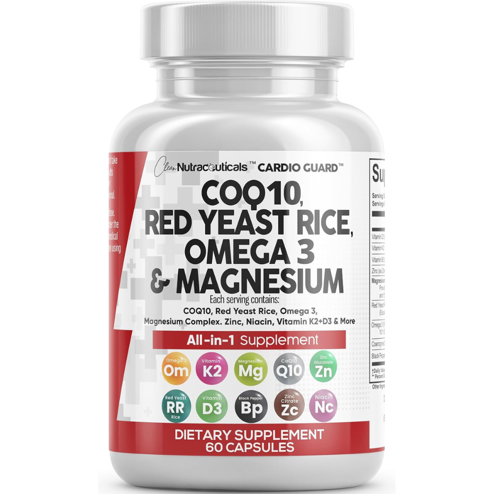 Red Yeast Natural Cholesterol & Heart Support