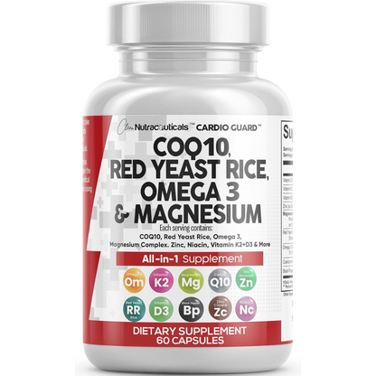 Red Yeast Natural Cholesterol & Heart Support